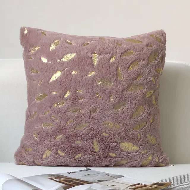 New Modern European Style Plaid Patch Cotton and Linen Pillowcase J - Shop at LoveMi