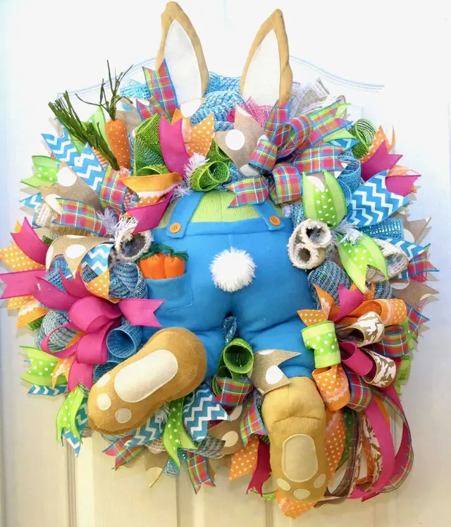 Christmas Bunny Garland Easter Decoration Foam Fruit Mall Living Room Props Ornaments - Shop at LoveMi