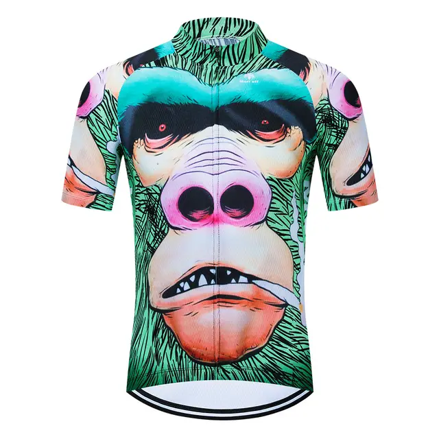 Lion Head Graffiti Pattern Mountain Bike Shirt 6Color - Shop at LoveMi