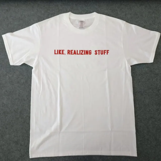 Fashion Solid Color Kylie Jenner's white T shirt White - Shop at LoveMi