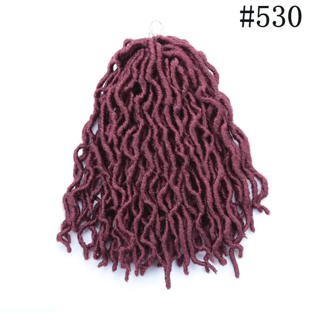African Long Curly Hair 12inch Chemical Fiber Dirty Braid 530 Color - Shop at LoveMi