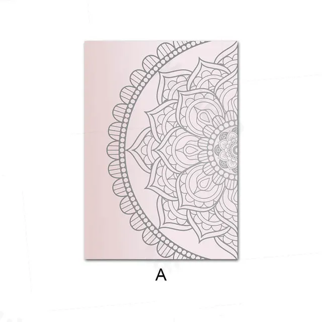 Decorative Painting On Canvas In Abstract Bohemian Style - Shop at LoveMi