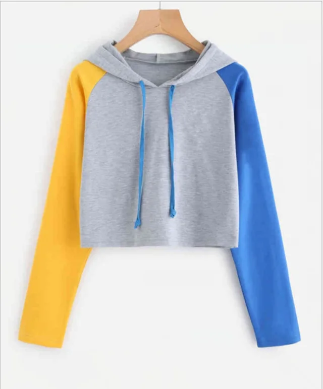Color Matching Casual All match Short Sweater - Shop at LoveMi