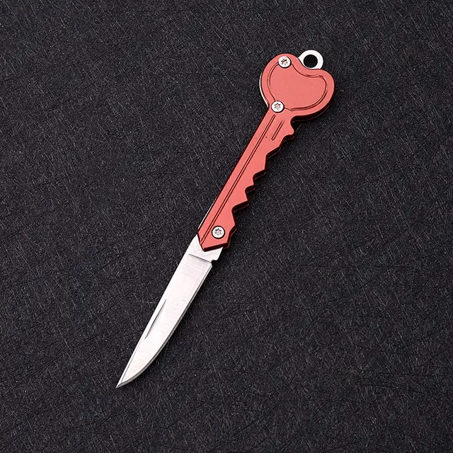 Portable mini knife folding portable outdoor knives Red - Shop at LoveMi