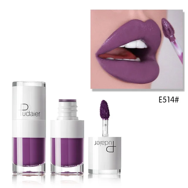 Small White Bottle Matte Lip Gloss Does Not Decolorize and Does Not Stick to Cup Lip Glaze I - Shop at LoveMi