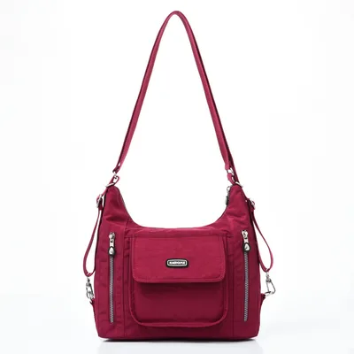 Women's Multifunctional ShoulderBag Backpack Purple - Shop at LoveMi