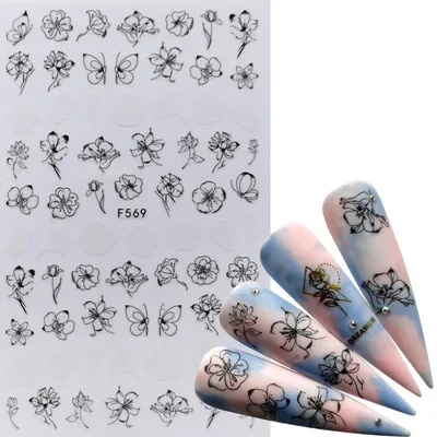Adhesive Straps Nail Stickers Decorative Manicure - Shop at LoveMi