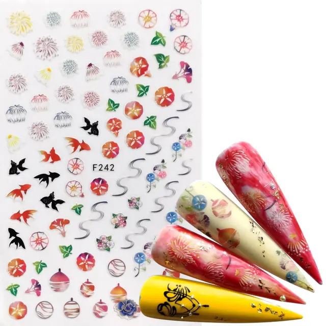 Adhesive Straps Nail Stickers Decorative Manicure B - Shop at LoveMi