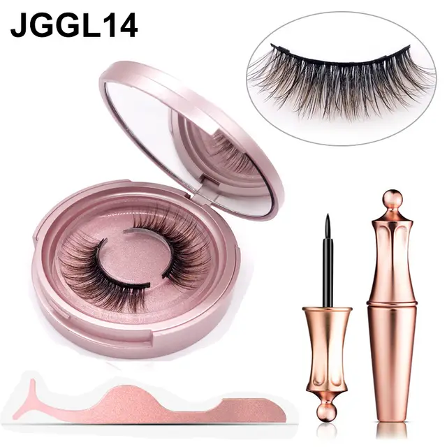 Magnetic Eyelashes Glue Free Magnetic Eyelashes Gl14Coffee - Shop at LoveMi