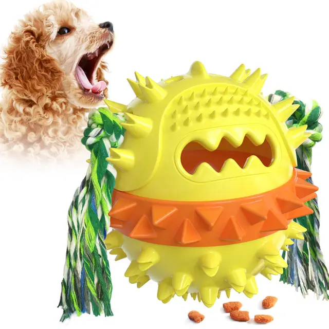 Pet Puppy Molar Stick Vocal Dog Toy Yellow - Shop at LoveMi