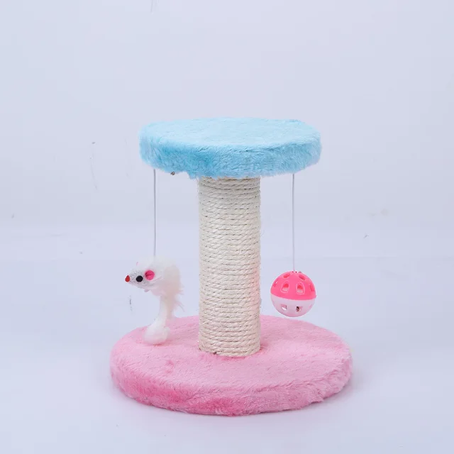 Cat Climbing Frame Pet Supplies Cat Educational Toys Kitty Table Blue - Shop at LoveMi