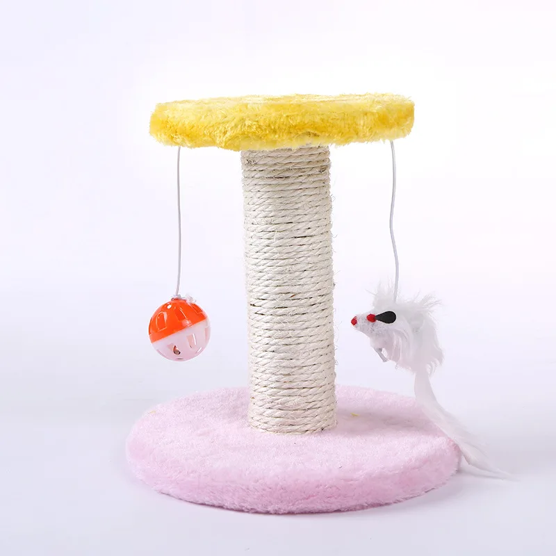 Cat Climbing Frame Pet Supplies Cat Educational Toys Kitty Table - Pink