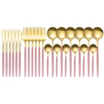 24Pcs Golden Pink