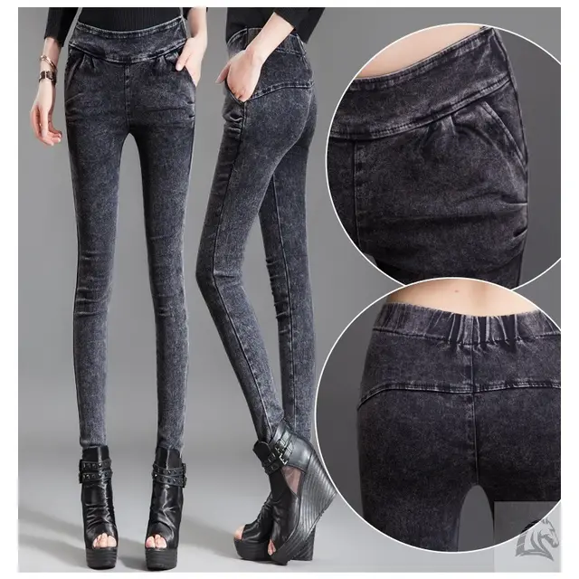 Early Autumn Leggings Tight fitting High waisted SmallFfeet Pencil Korean Pants Style A - Shop at LoveMi