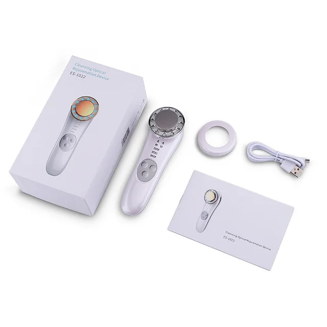 Hailicare 7 in 1 Facial Cleansing Lifting IPL Beauty Apparatus White - Shop at LoveMi