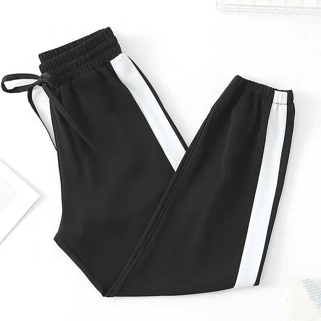 Women's Loose Fitting Trousers Sports Pants Black - Shop at LoveMi