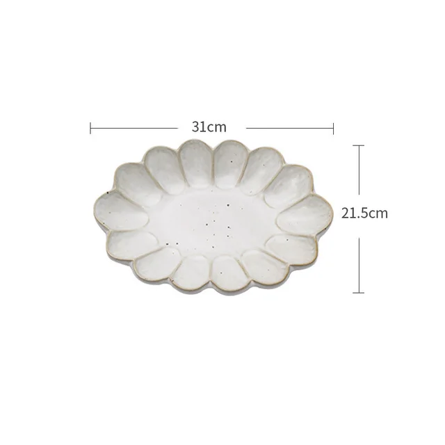 Home Ceramic Bowl Creative Fish Plate Ceramic Plate I - Shop at LoveMi