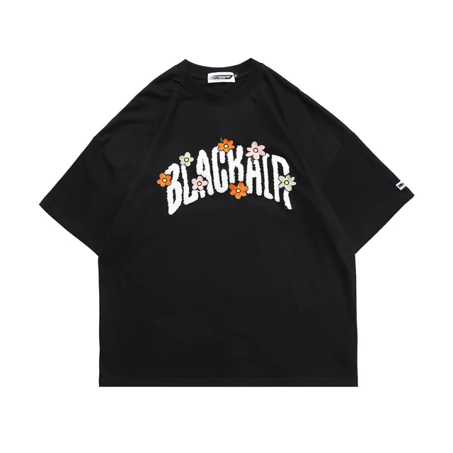 Basic Japanese Men's And Women's Short Sleeved T Shirt Black - Shop at LoveMi