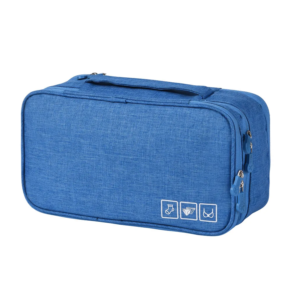 Underwear Panties Socks Storage Bag Waterproof Cationic Bra Bag Blue - Shop at LoveMi