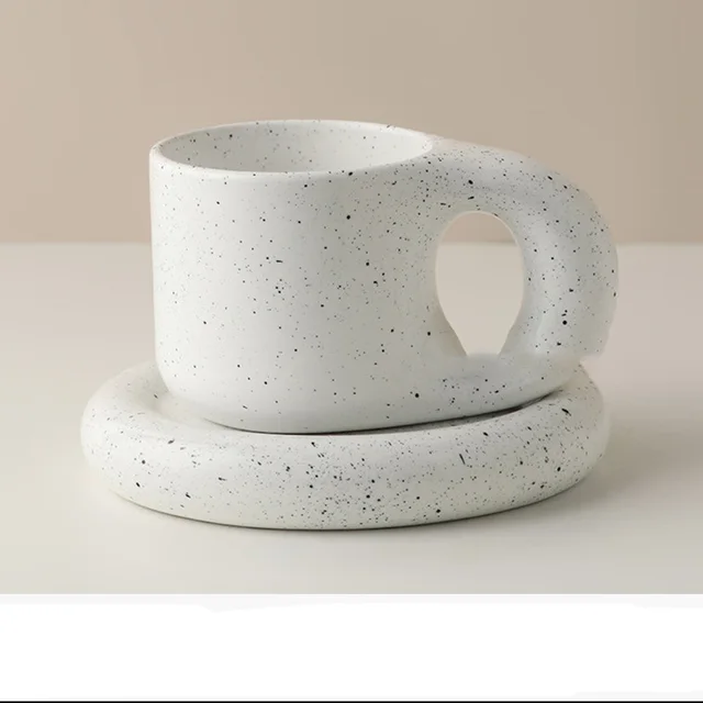 Nordic Minimalist Ceramic Mug Fat Mug Set I - Shop at LoveMi