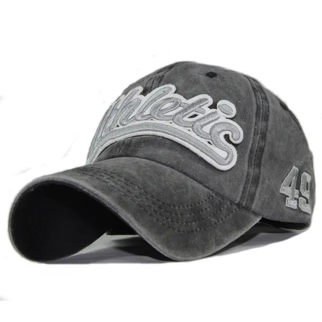 High Grade Pure Cotton, Washed, Coated Baseball Cap, Embroidered Patch Cap Black - Shop at LoveMi