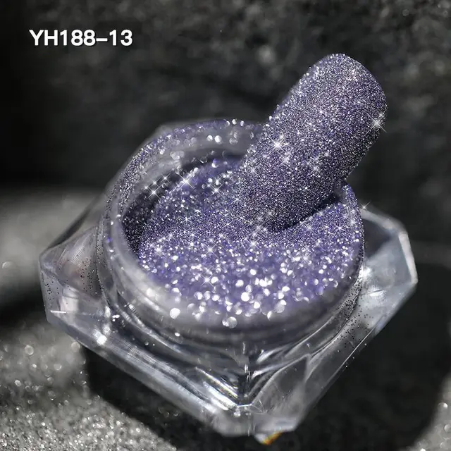 Nail Crystal Diamond Powder Decoration Tool Purple - Shop at LoveMi