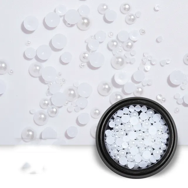 Nail Art Jewelry Diamond Shell Pearl Small Accessories F - Shop at LoveMi