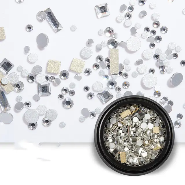 Nail Art Jewelry Diamond Shell Pearl Small Accessories K - Shop at LoveMi