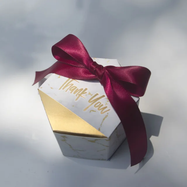 Marble Creative European Style Small Fresh Gift Box Claret - Shop at LoveMi