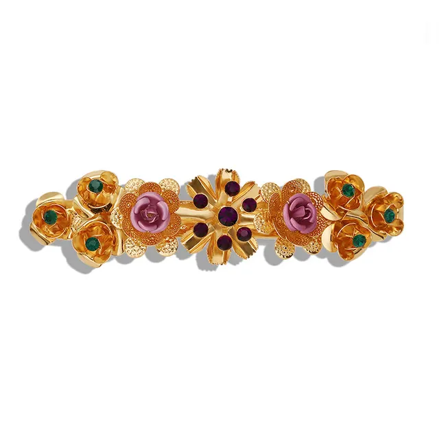 Luxury Palace Temperament Golden Flower Hairpin B - Shop at LoveMi