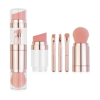 New Patented Multi-Function Cosmetic Brush - Rose Gold