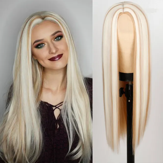 Wigs Fade Into Long Straight Hair White - Shop at LoveMi