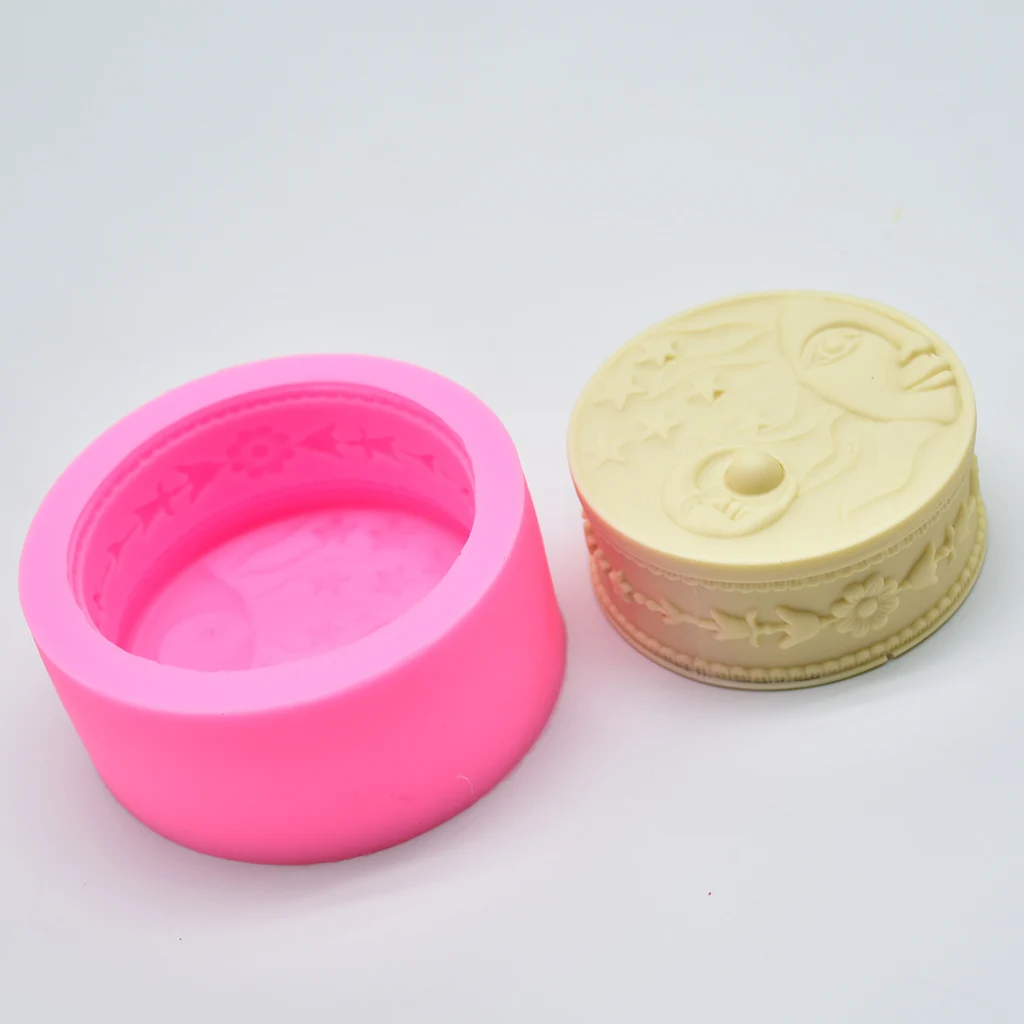 Cake Decorating Silicone Baking Mold - Pink