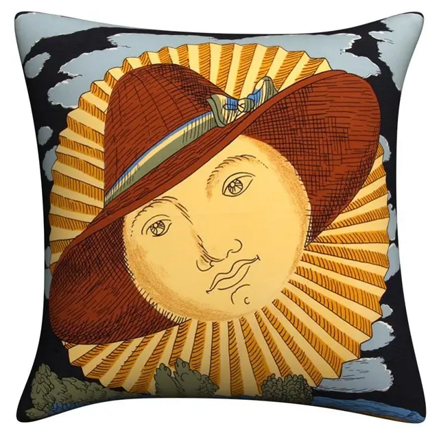 Linen Pillowcase Italian lina Series for Art Bedroom A Living Room Home Hall Decorative Cushion Pillow Cover XZ Style 6 - Shop at LoveMi