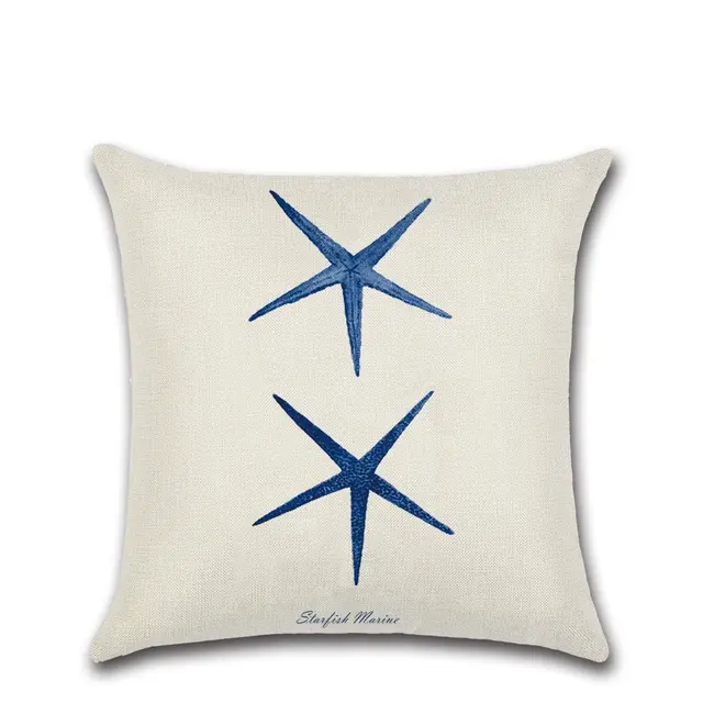 Seaweed Coral Cotton Linen Pillowcase - Shop at LoveMi
