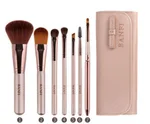 Champagne 7 Sticks + Bow Brush Bag