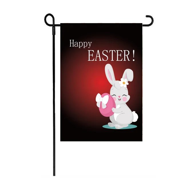 Burlap Easter Bunny Garden Flag Default - Shop at LoveMi