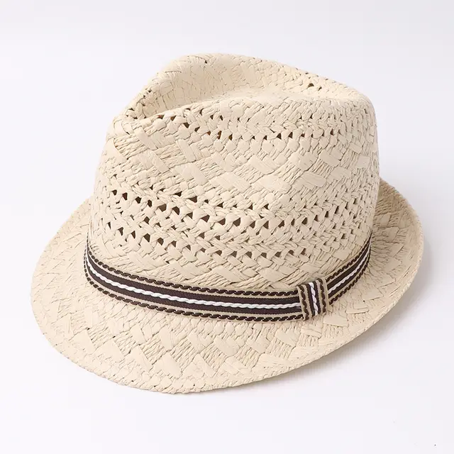 Ladies Handmade Breathable Seaside Holiday Beach Hat Beige - Shop at LoveMi