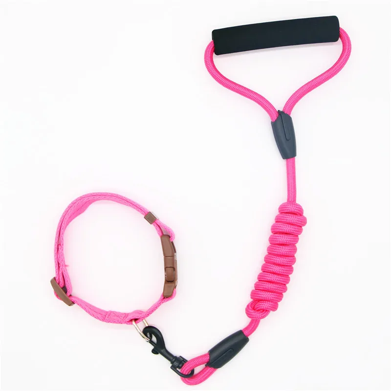 Pet Leash Dog Collar, Dog Leash, Dog Chain - Pink