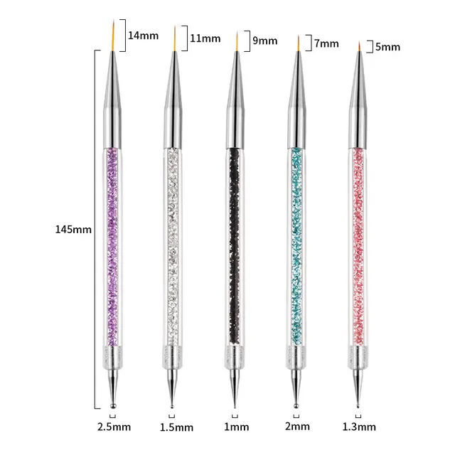 Nail Tools Double headed Pointing Drilling Pen, Pointing Rhinestone Pen Suit - Shop at LoveMi