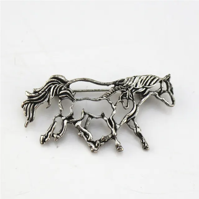 Hollow Silver plated Hand made Maxima Windbreaker Suit Cardigan Brooch Silver - Shop at LoveMi
