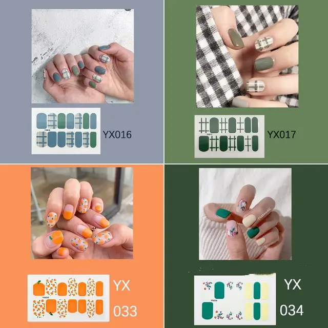 Cartoon Decorative Wearable Nail Stickers - Shop at LoveMi