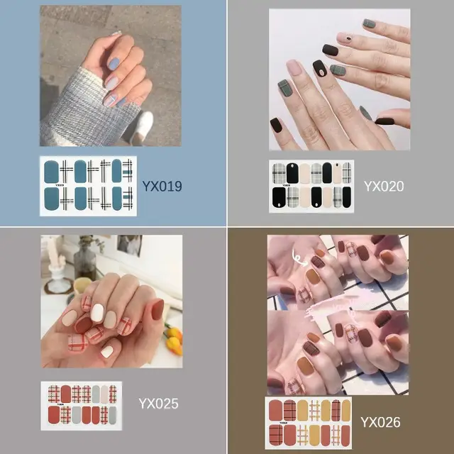 Cartoon Decorative Wearable Nail Stickers - Shop at LoveMi