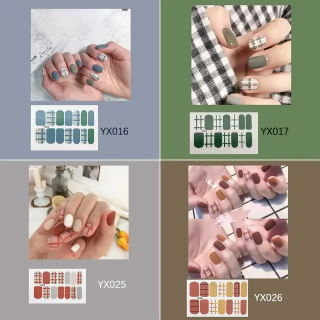 Cartoon Decorative Wearable Nail Stickers F - Shop at LoveMi