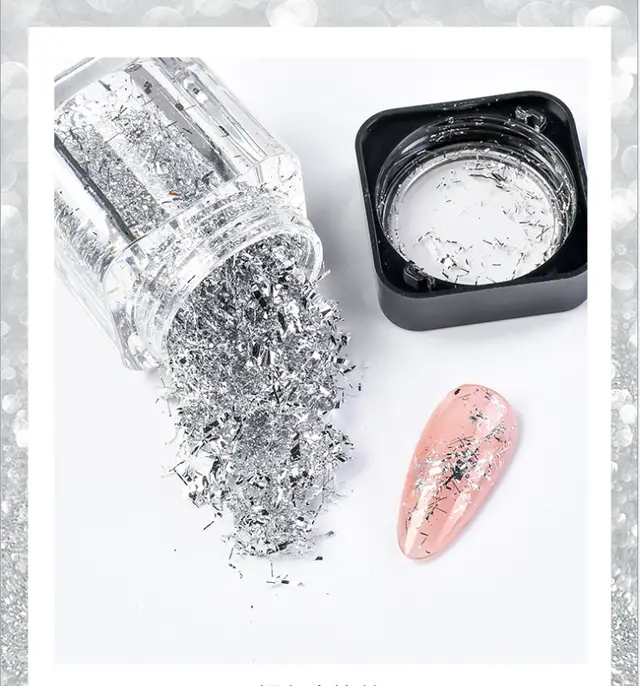 Fragments Of Nail Art Gold Foil Paper J - Shop at LoveMi