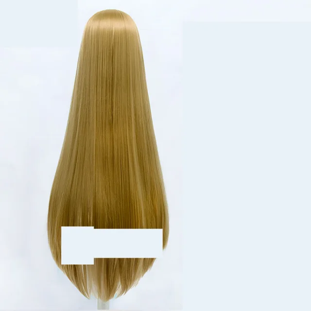 Universal Long Straight 1 Meter Hair Embryo Enlarged Wig Brown - Shop at LoveMi