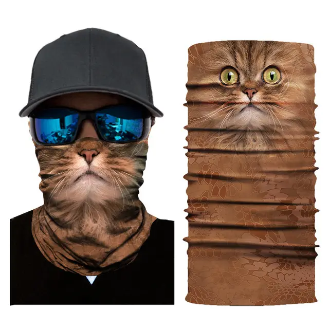 Outdoor Digital Sunscreen Animal Print Cycling Headscarf G - Shop at LoveMi