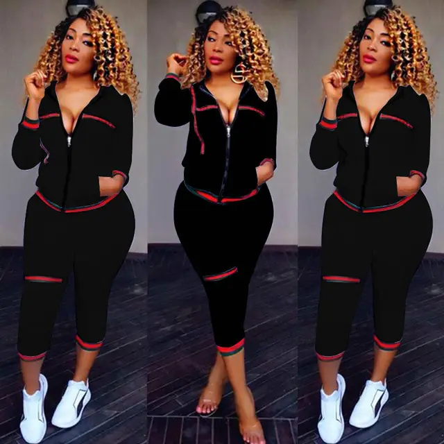 And High Waist Bandage Pants Women Outfits Autumn Clothes Black - Shop at LoveMi