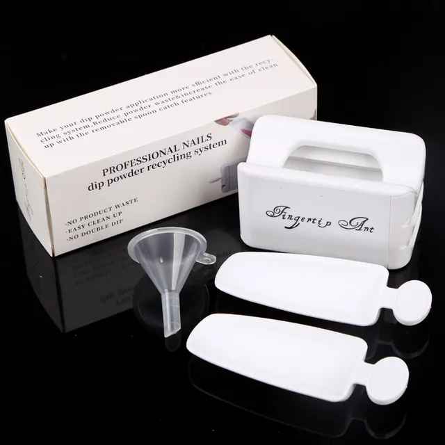 Portable Nail Powder Recovery Box White - Shop at LoveMi