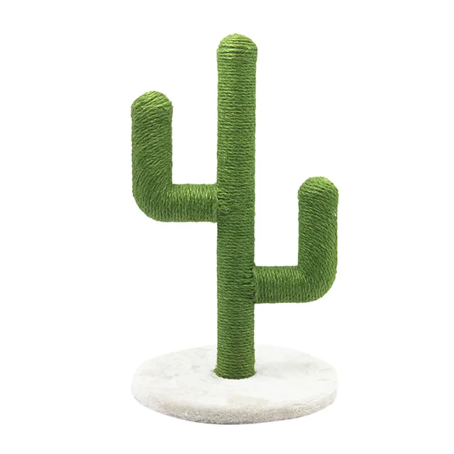 Sisal Cactus Cat Climbing Frame Vertical Scratching Post Board Green - Shop at LoveMi